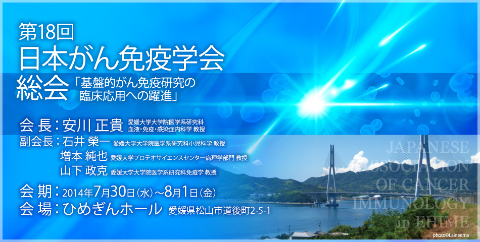 第18回日本がん免疫学会総会－基盤的がん免疫研究の臨床応用への躍進