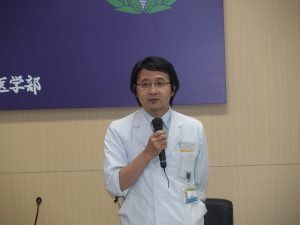 感謝の言葉　医療サービス委員長