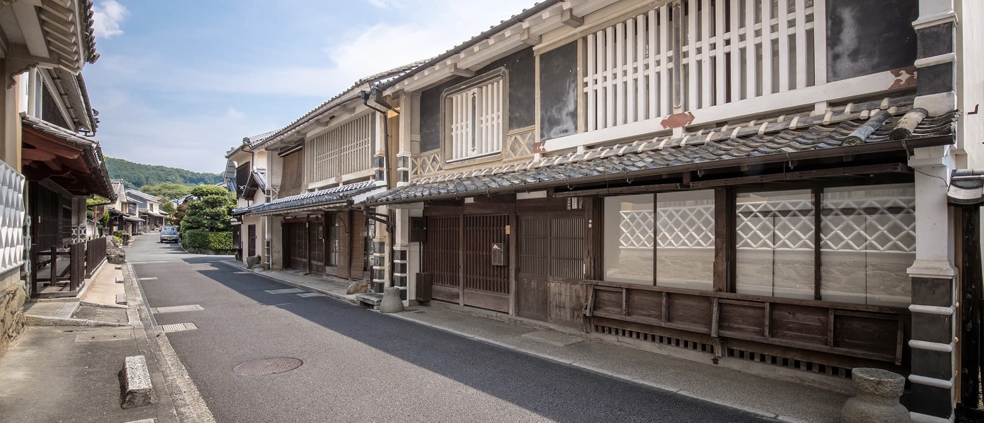 写真:内子の白壁