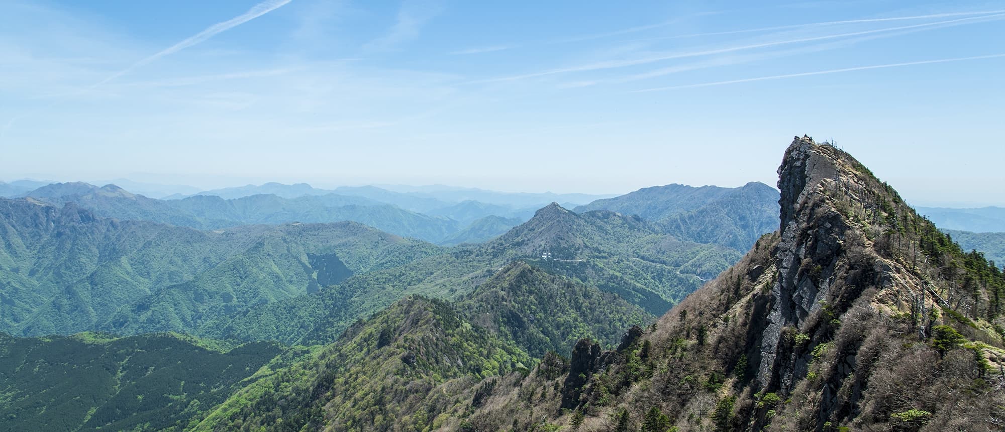 写真：石鎚山山頂