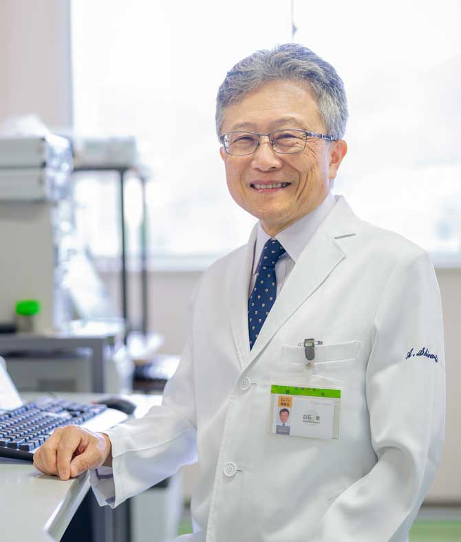愛媛大学医学部 眼科学講座教授 白石 敦