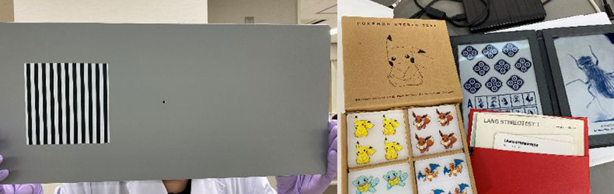 低年齢のこどもたちの視機能を評価するための道具