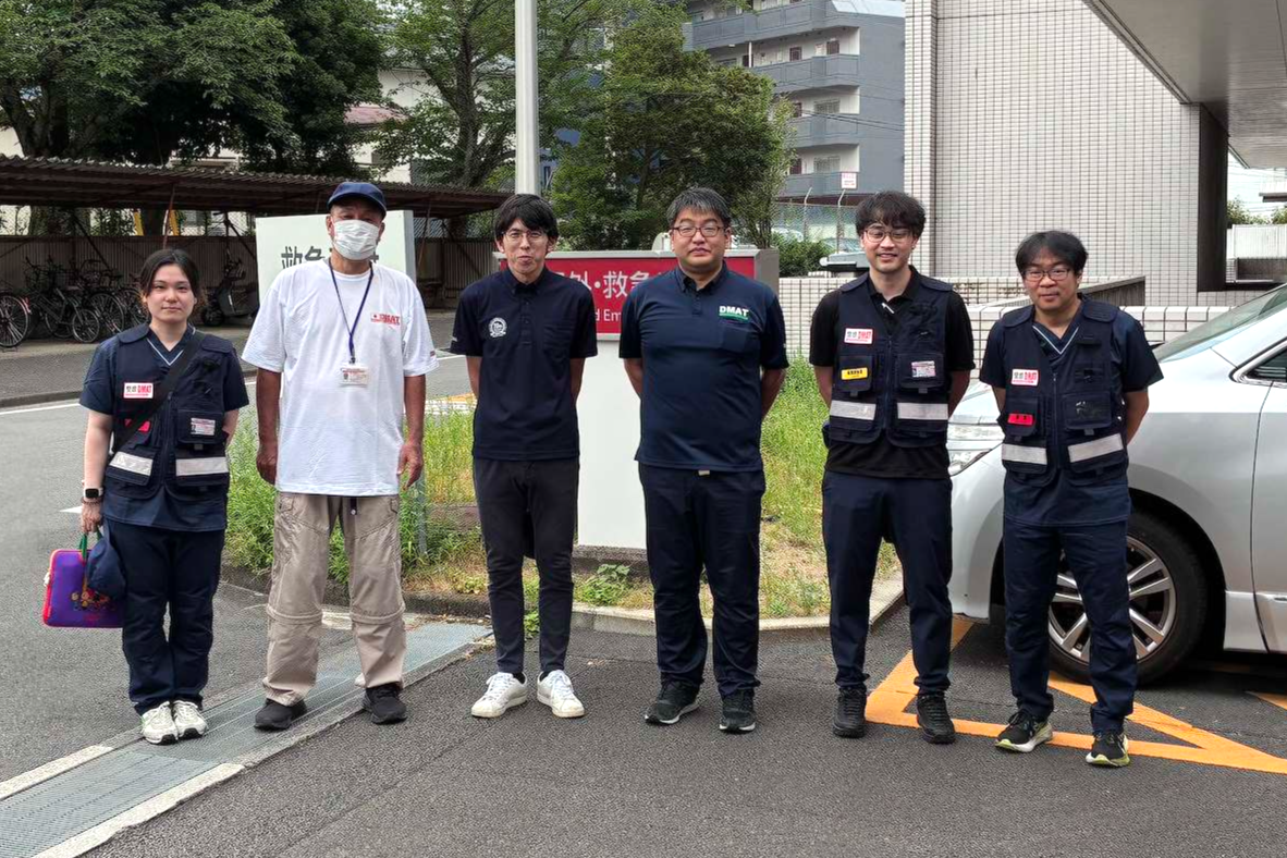 愛大DMATが令和8年熊本地震の災害医療支援に出動しました