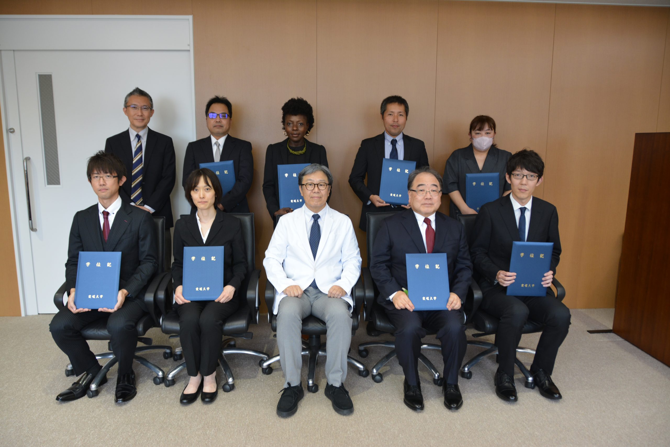 令和７年度愛媛大学大学院医学系研究科学位記授与式を挙行しました