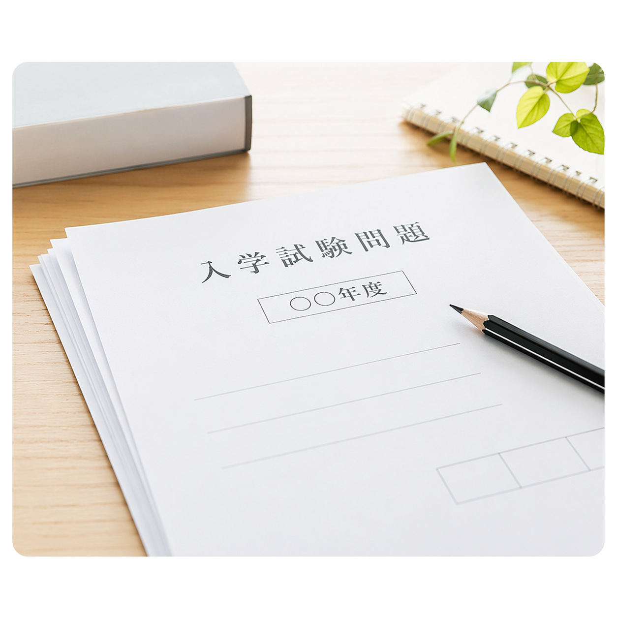 入学試験問題に関する情報