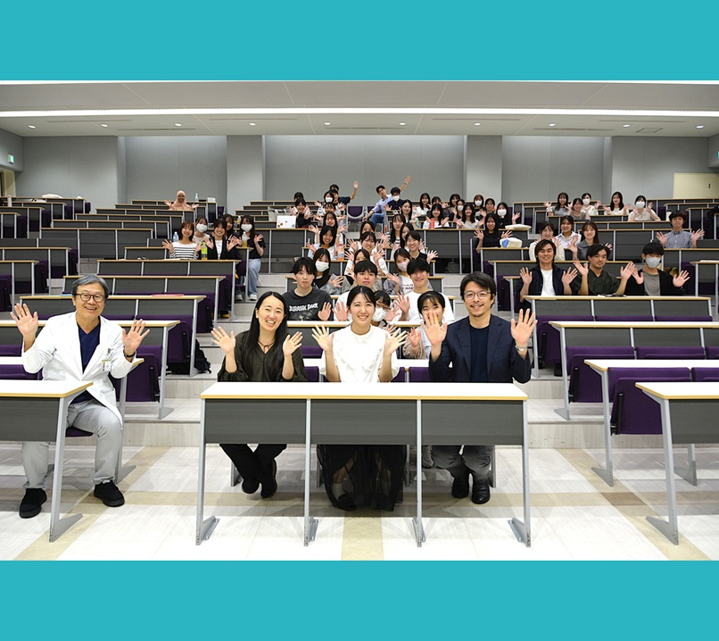 愛媛大学医学部学生組織Fiore主催「林克彦先生・茂呂和世先生特別講演会〜次世代の君たちへ〜」を開催しました