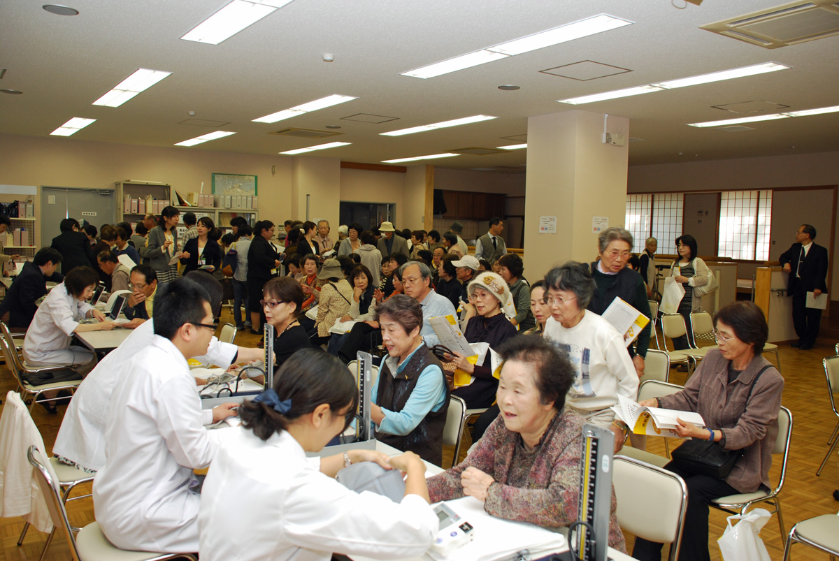 健康チェックは血圧から