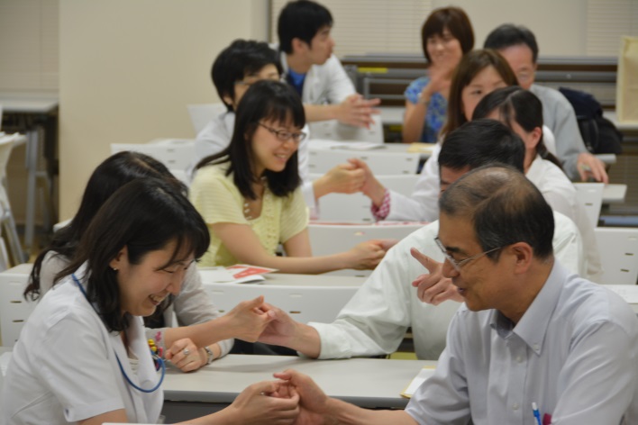 2人で行うワークの様子