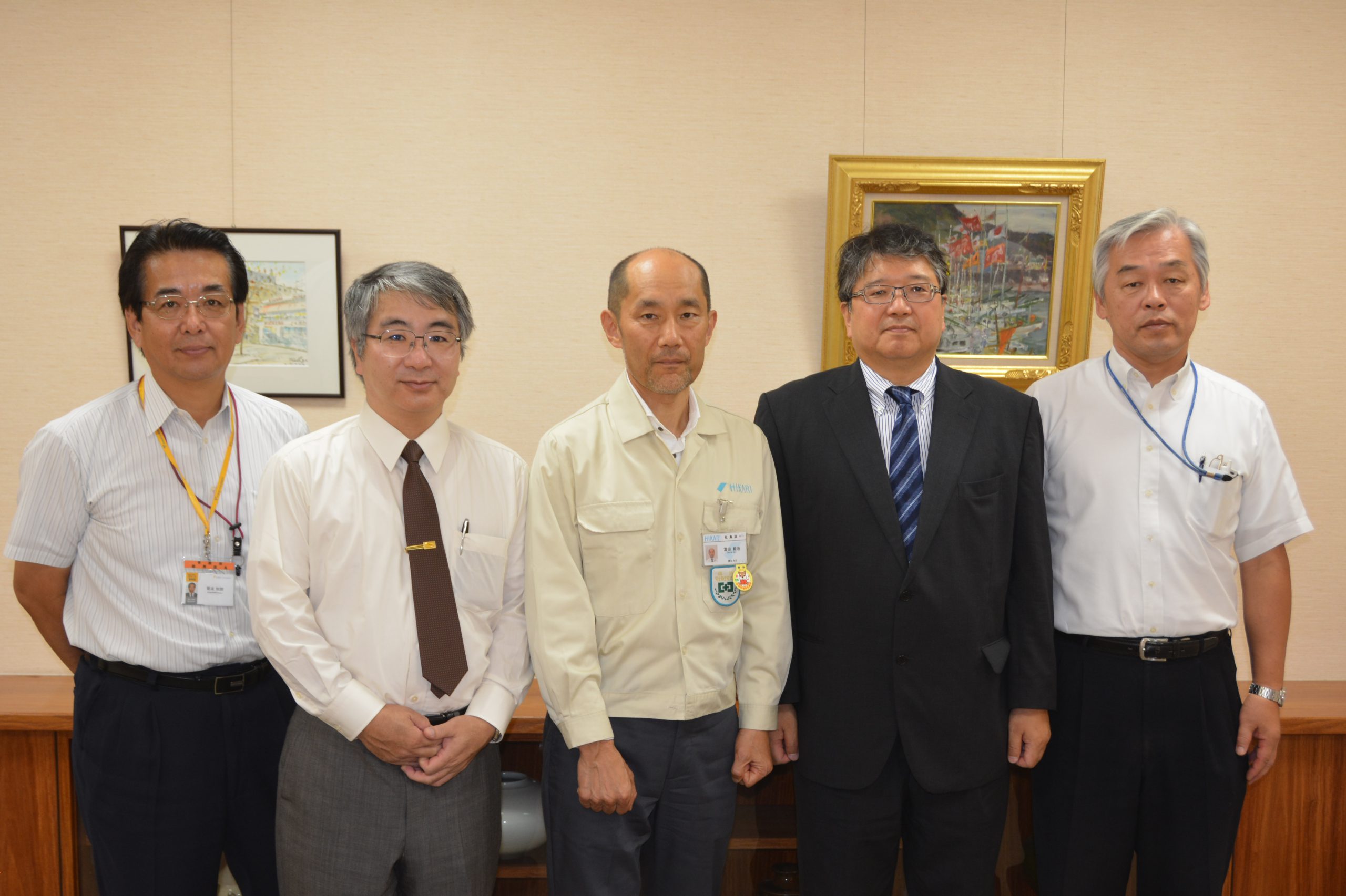 ≪とうおん健康医療創生事業≫株式会社ヒカリを訪問し，今後の連携について意見交換をしました