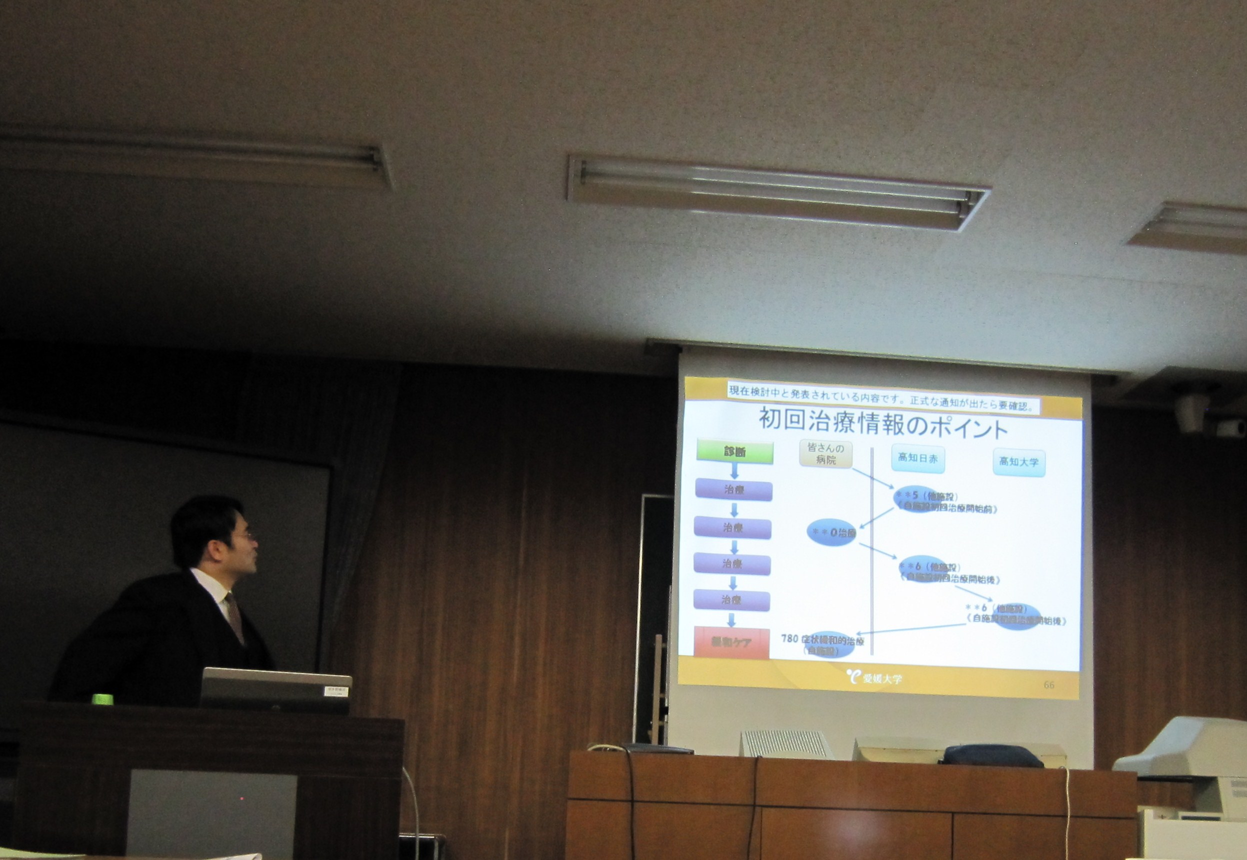第9回高知県がん登録研修会（第１回全国がん登録セミナー）で本学医学部職員が講演しました【2月7日（日）】