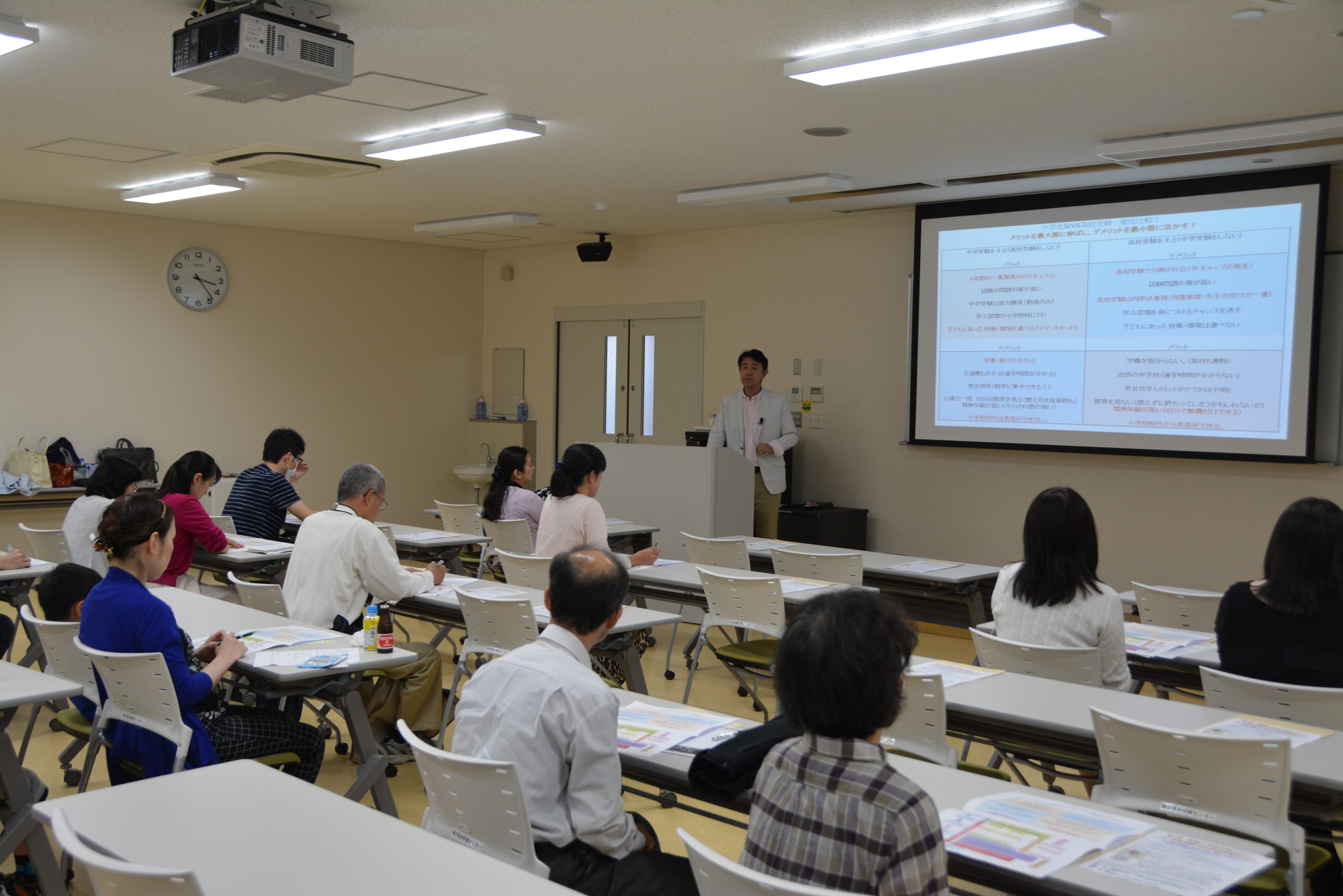 第1回愛媛大学医学部セミナー「わが子・孫を医師にするために親が予習すること！」を開催しました【5月14日（土）】