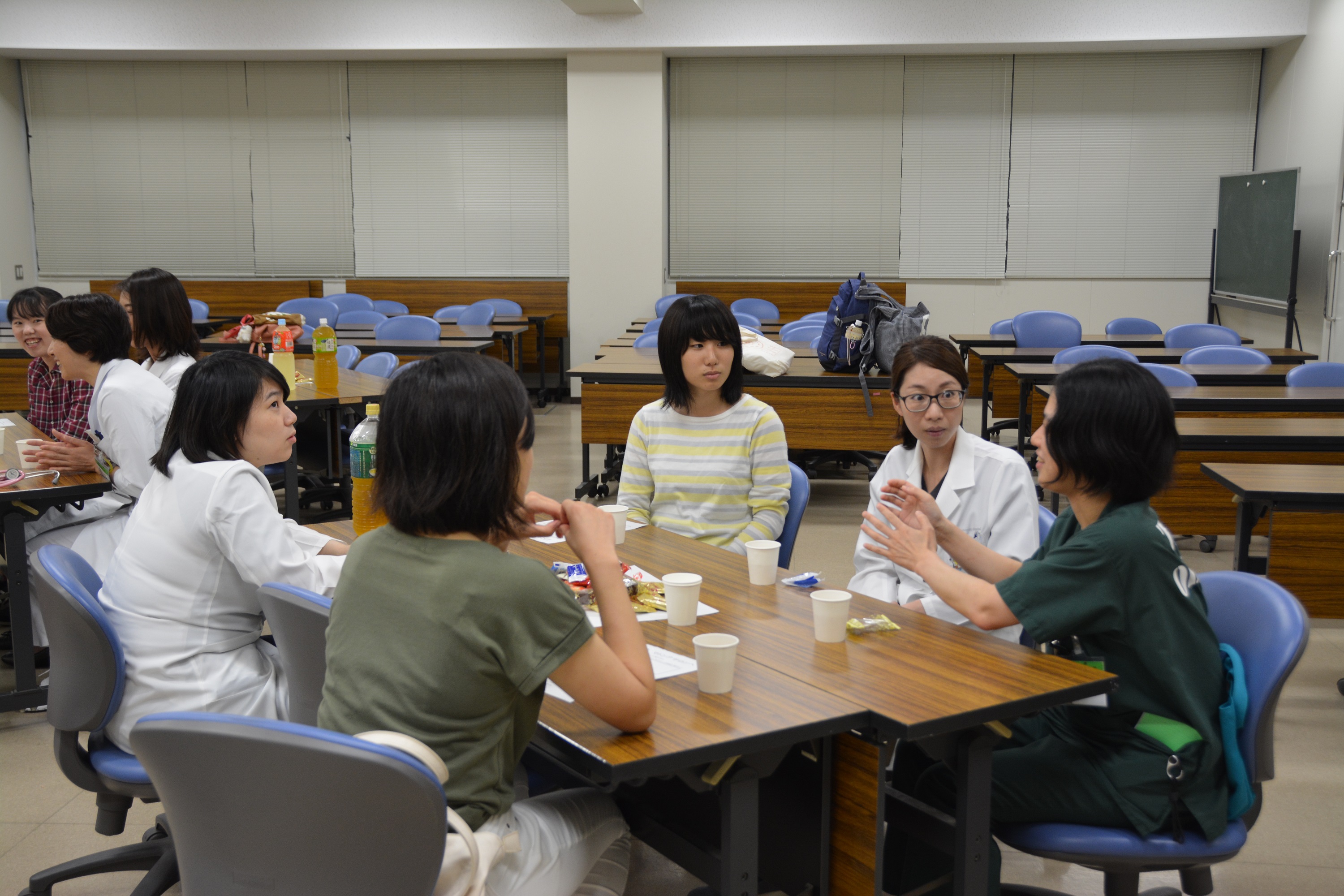 和やかに行われた会談