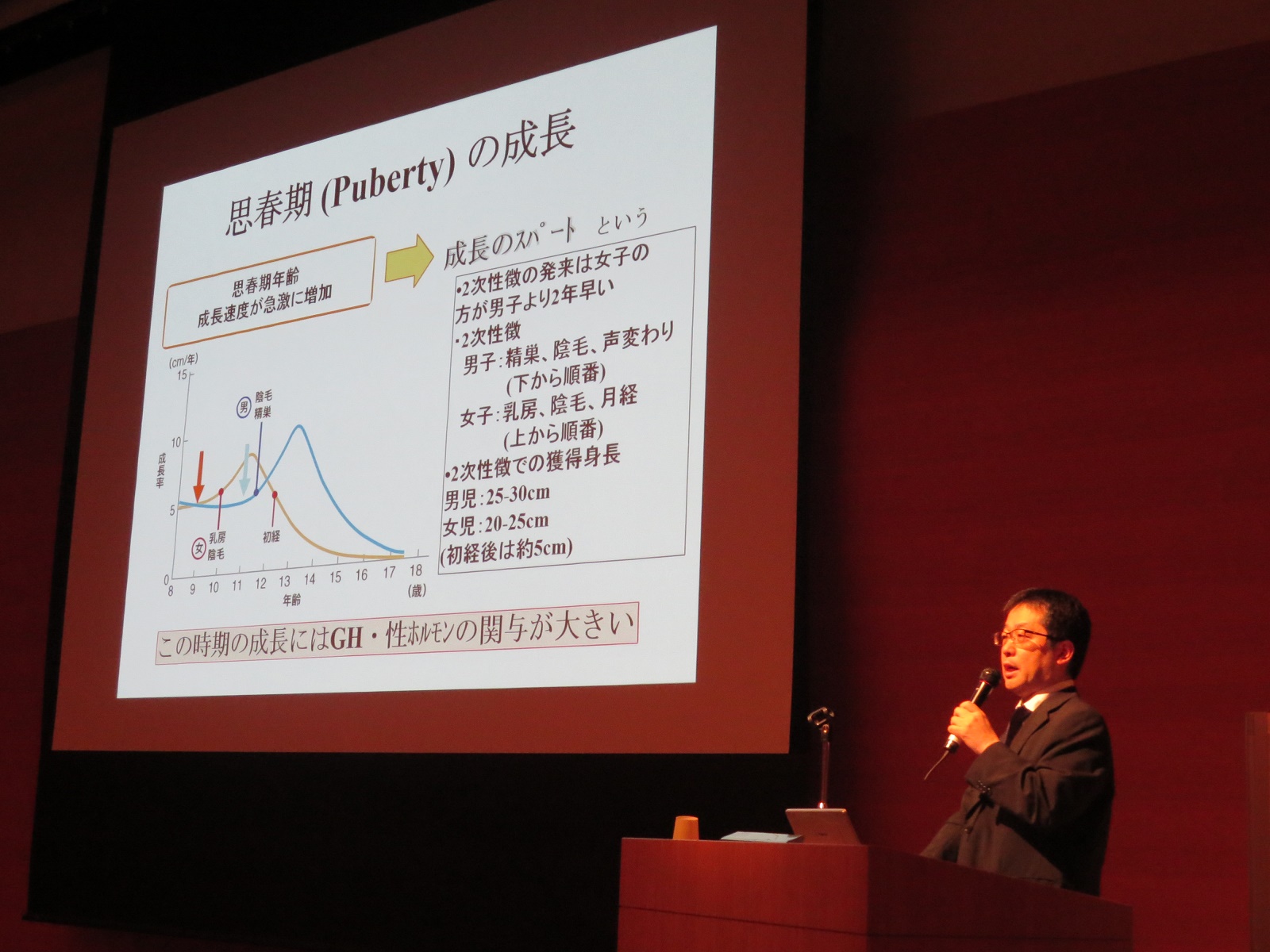 講演の様子　