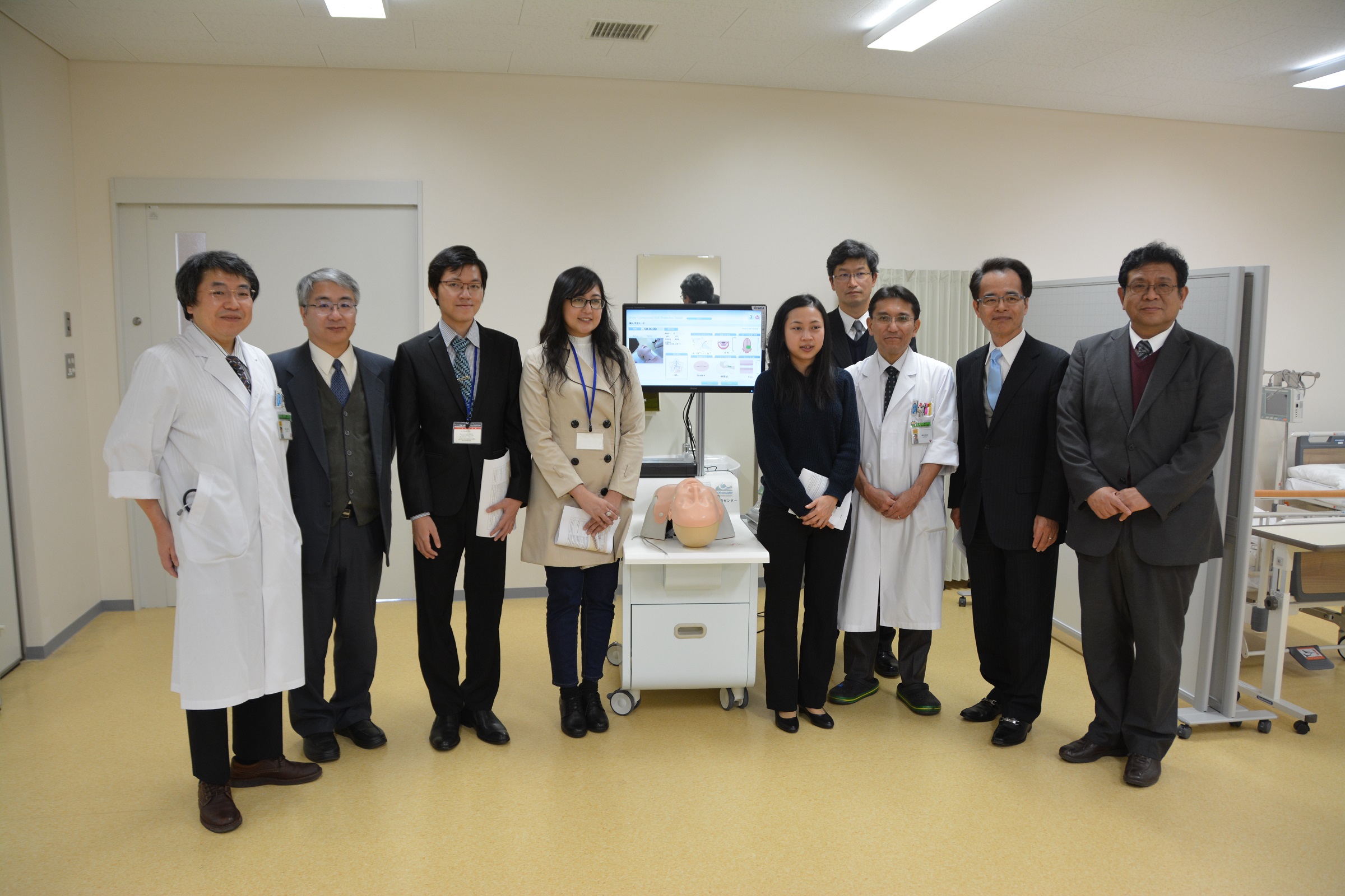 ヤンゴン第一医科大学の教員らが、来学しました【12月7日（水）】