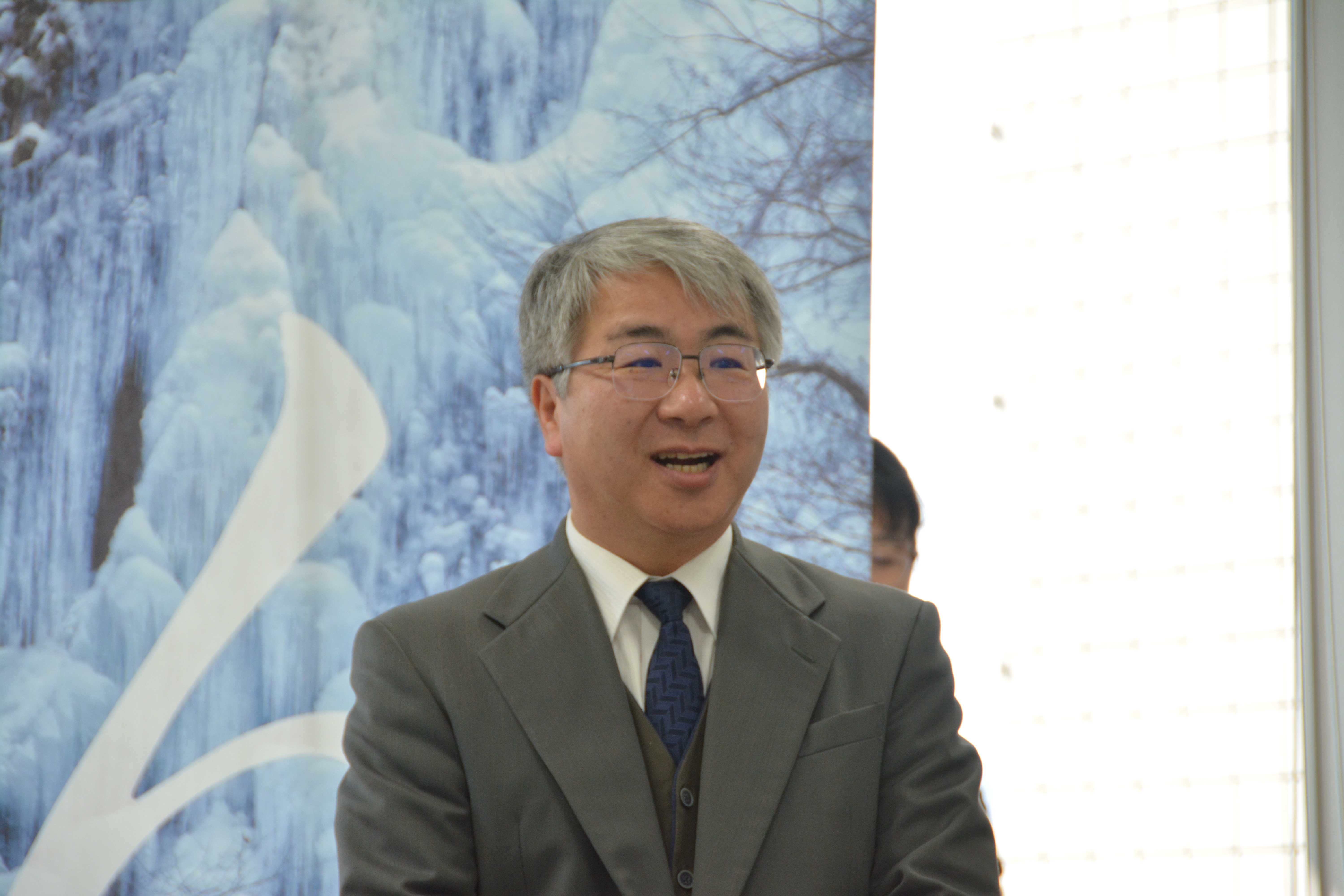 満田研究科長による挨拶