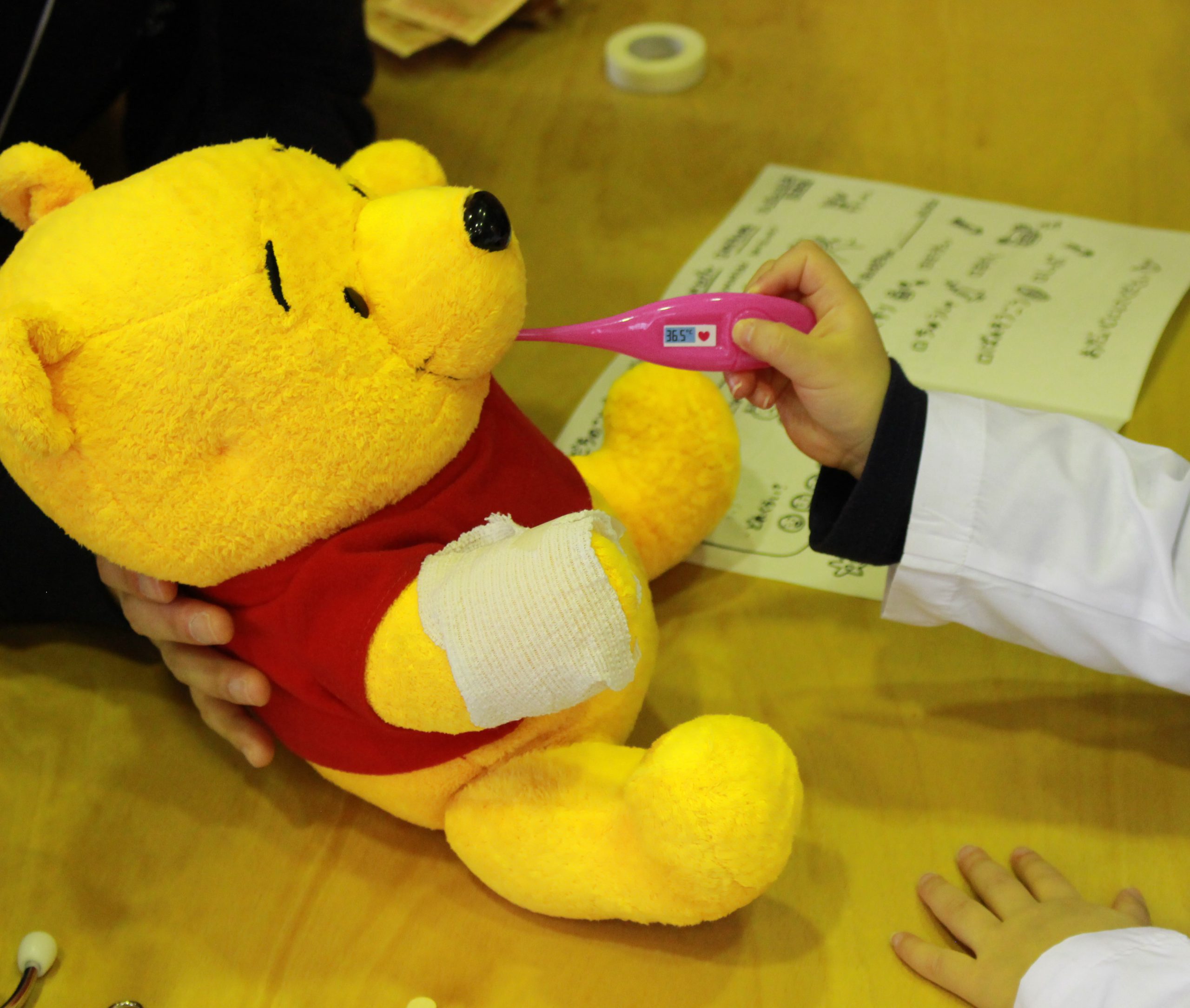 ぬいぐるみ病院を開催しました【2月16日（金）】