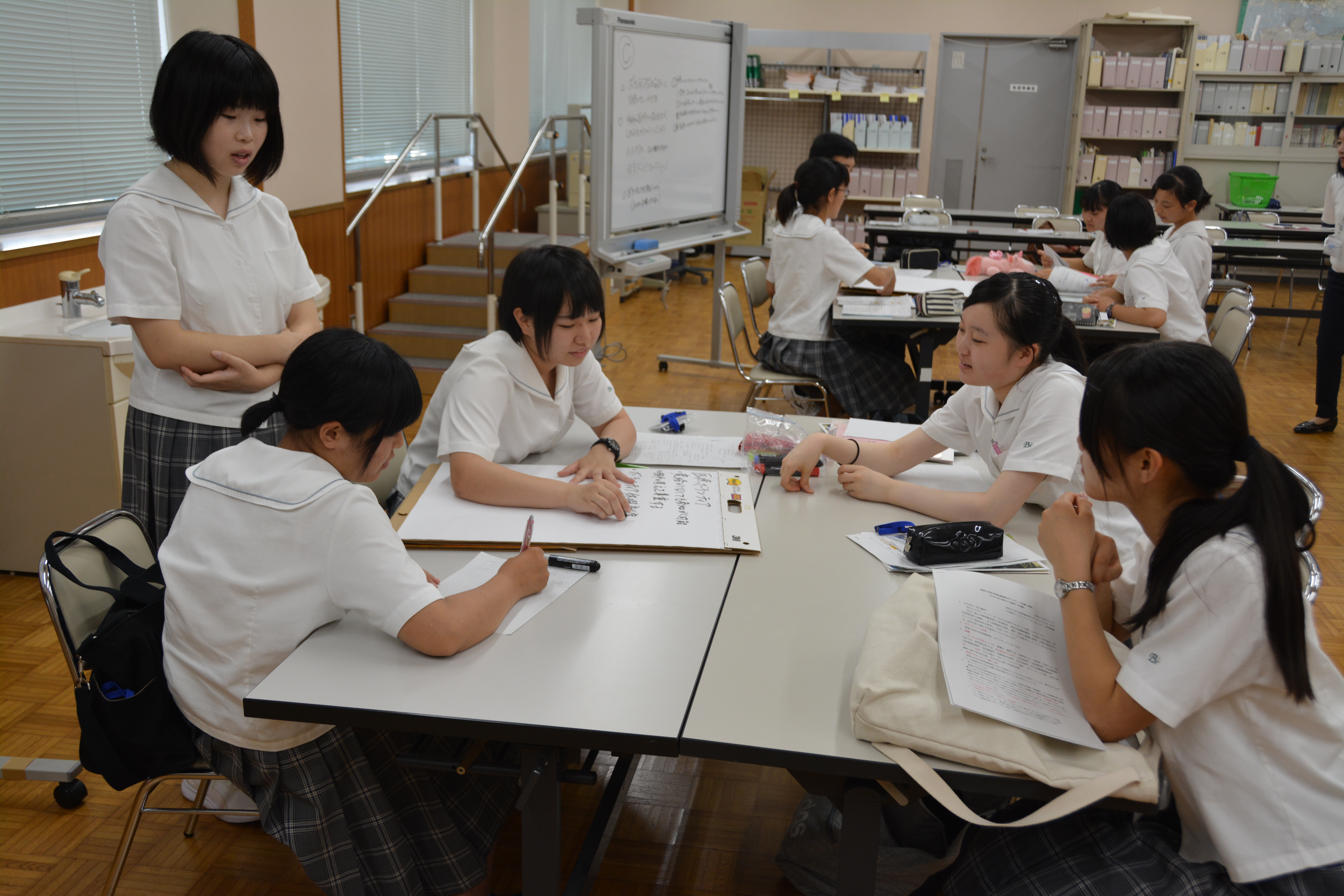 グループワークでの意見交換の様子