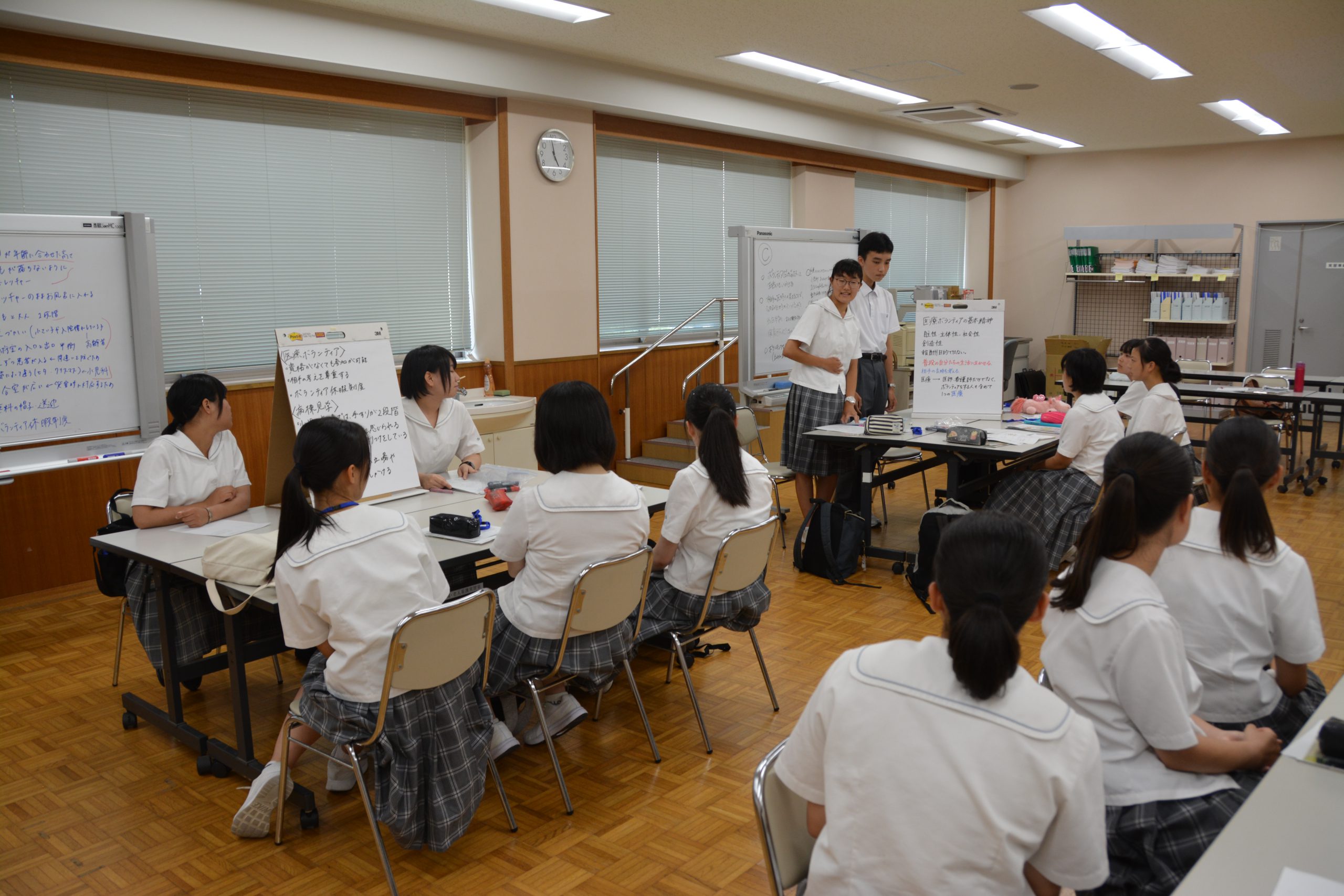 平成30年度愛媛大学附属高等学校夏季高大連携プログラム「応用科学探究」を実施しました 【8月6日（月）】