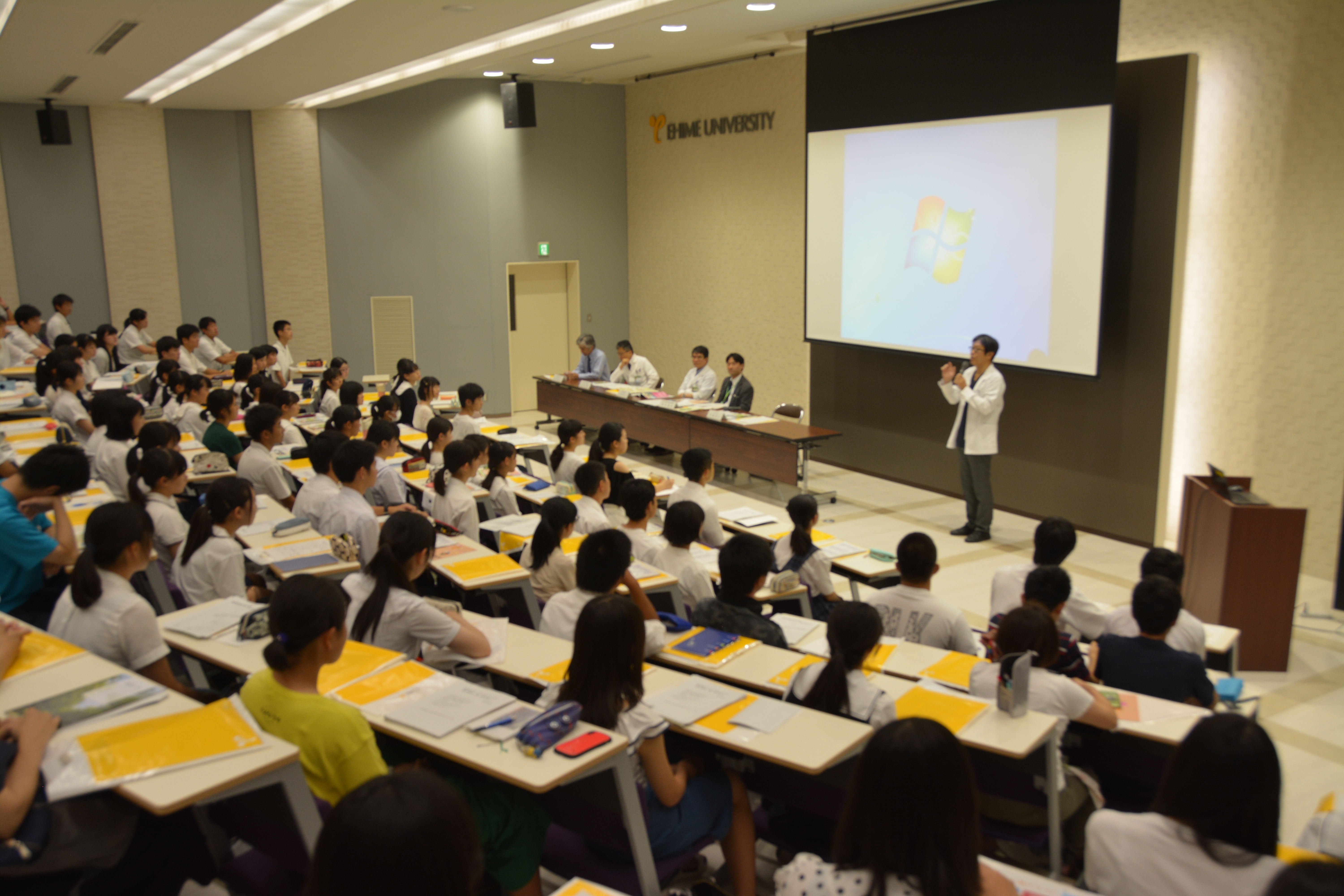 羽藤医学科長による挨拶
