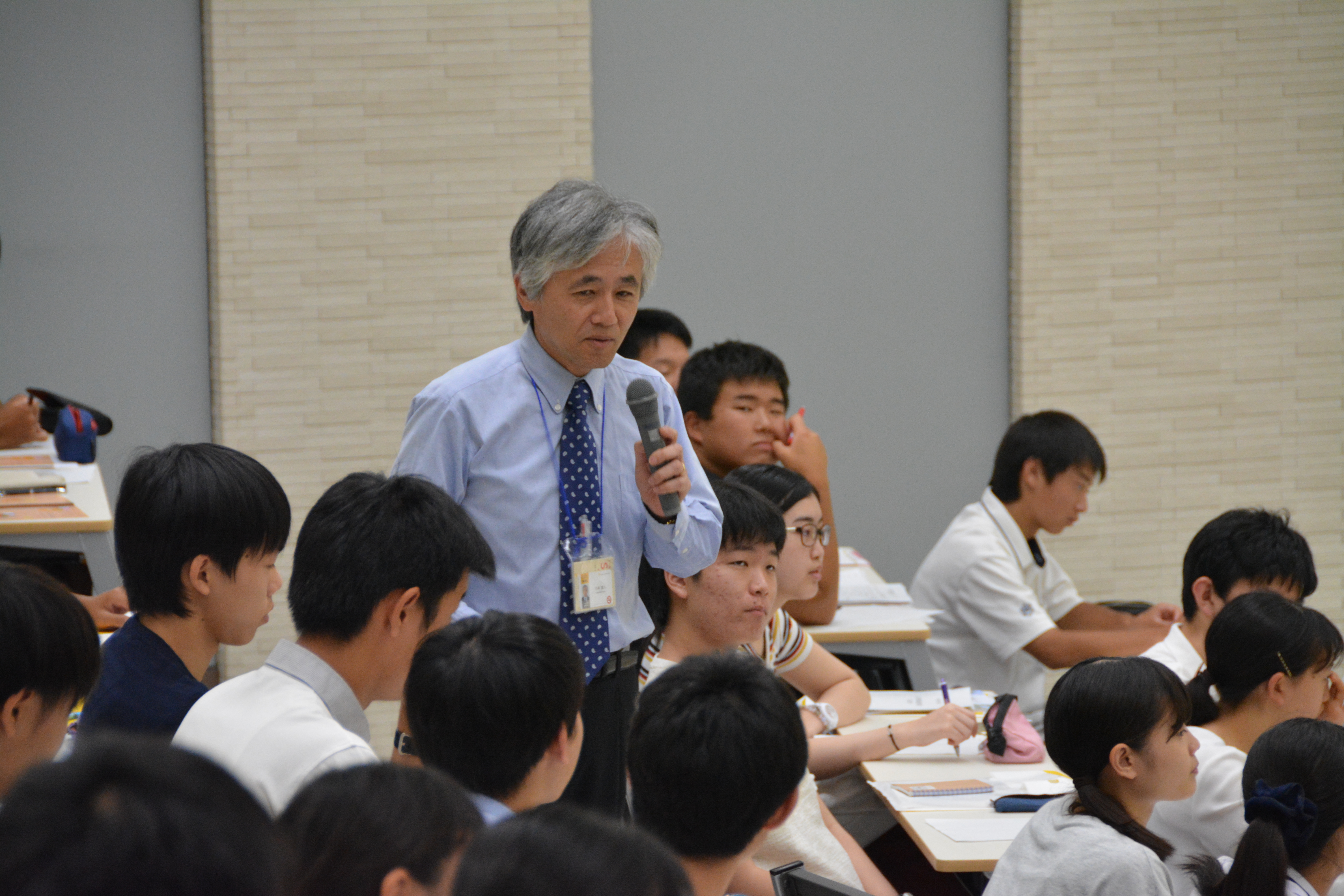 小林教授による模擬授業