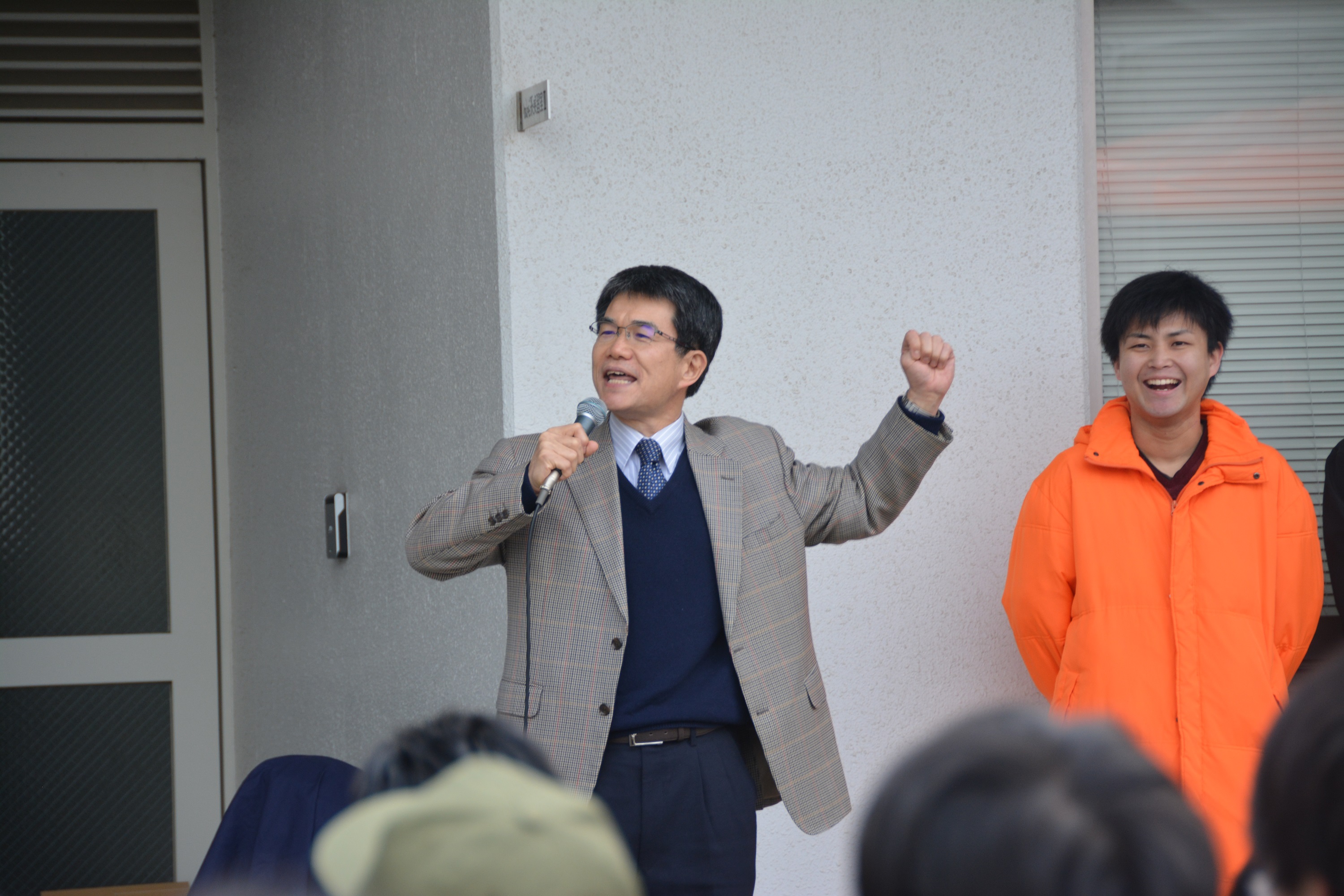 上野教務委員長からのエール