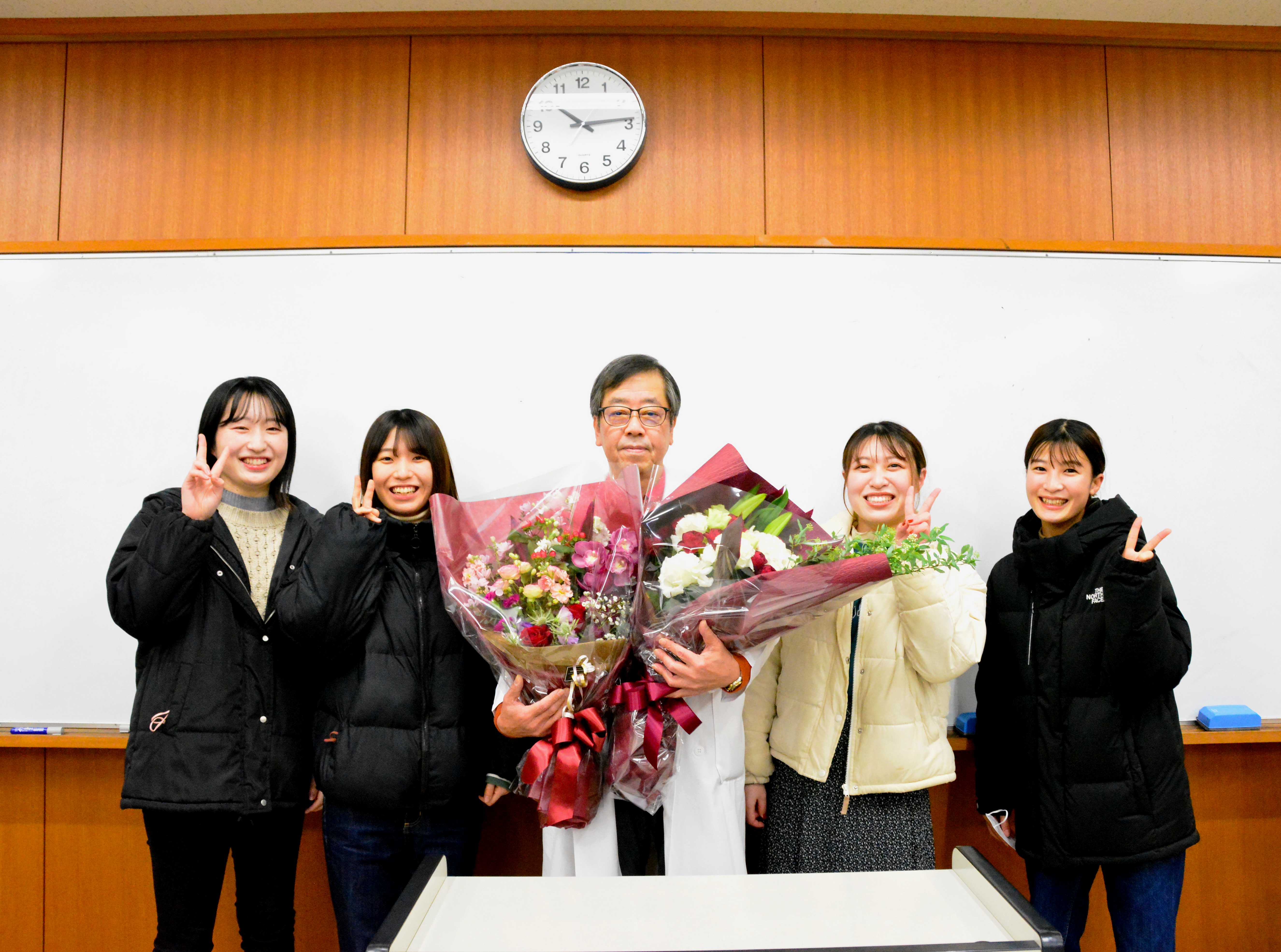 看護学科八杉巧教授、ありがとうございました！